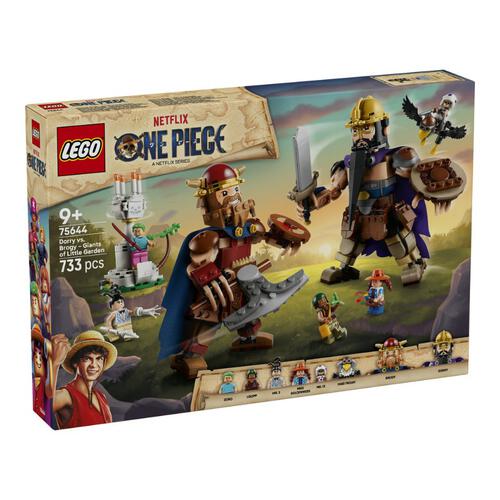 LEGO樂高 ONE PIECE系列 多利 vs. 布洛基－小花園的巨人