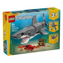 LEGO樂高創意系列 凶猛鯊魚和尋寶箱 31381