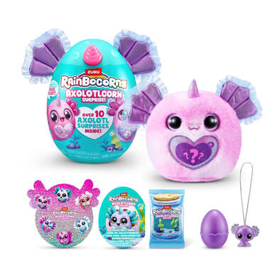 Rainbocorns彩虹獨角馬 驚喜閃亮彩虹蛋 六角娃娃蛋 - 隨機發貨