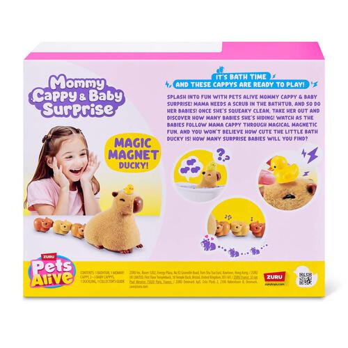  Pets Alive 水豚媽媽和寶寶驚喜套裝