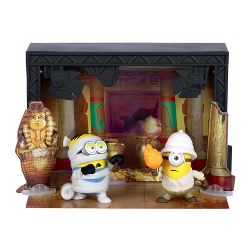  Minions迷你兵團3 迷你公仔故事套裝2件裝 - 埃及神殿