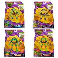 Teenage Mutant Ninja Turtles忍者龜 變異危機豪華版公仔單件裝 - 隨機發貨