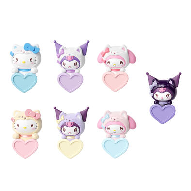 Sanrio三麗鷗 守護喵喵團系列趴趴萌趣豆 - 盲盒 (單件裝)