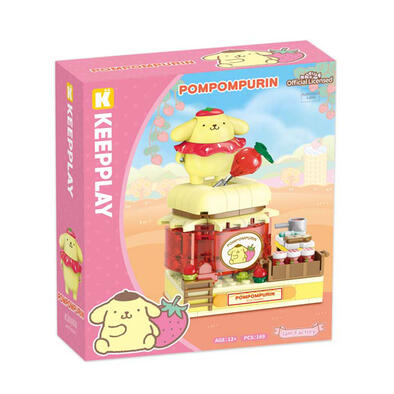 KEEPPLAY Pompompurin 士多啤梨果醬工作坊造型積木