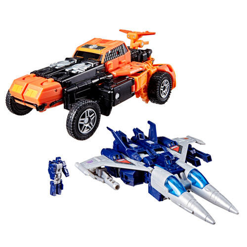 Transformers Age of the Primes Wreck 'n Doom Collection Autobot Sandstorm vs Slugslinger