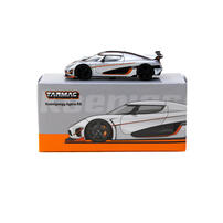  Tarmac Works 車仔 1/64 Koenigsegg Agera RS Moon Silver / Black - GLOBAL64