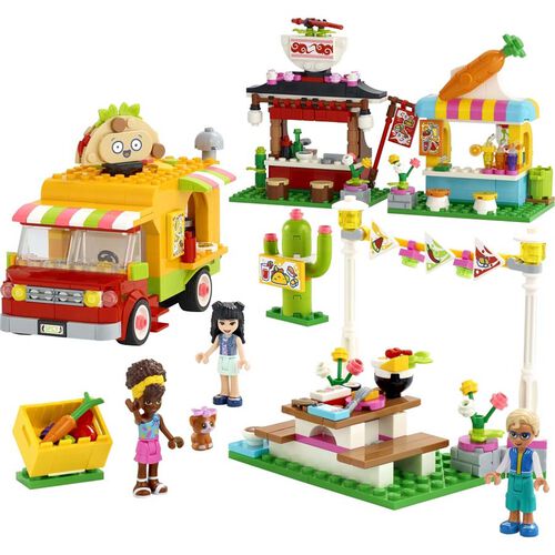 LEGO樂高好朋友系列 街頭小吃市場 41701
