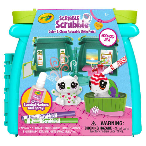 Crayola繪兒樂 Scribble Scrubbie動物香氛水療套裝