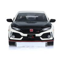 GreenLight 2018 - Honda Civic Type R (FK8) with Custom Wheels and Carbon Hood - Championship White - Tokyo Torque