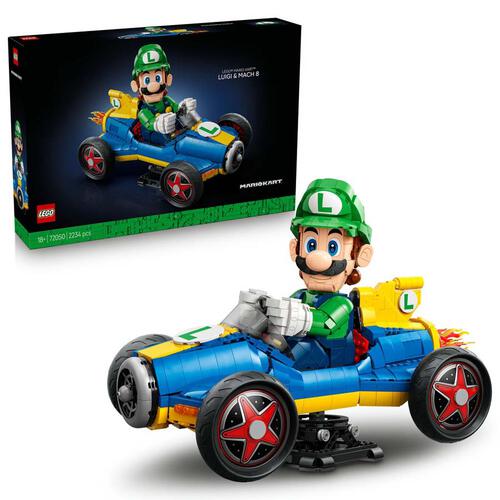 LEGO樂高超級瑪利歐系列 瑪利歐賽車 路易吉＆G力量
