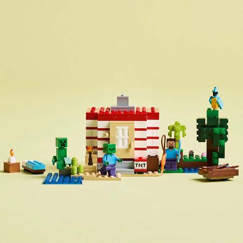 LEGO Minecraft The TNT Jungle House 21275