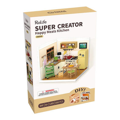 Robotime Rolife Happy Meals Kitchen