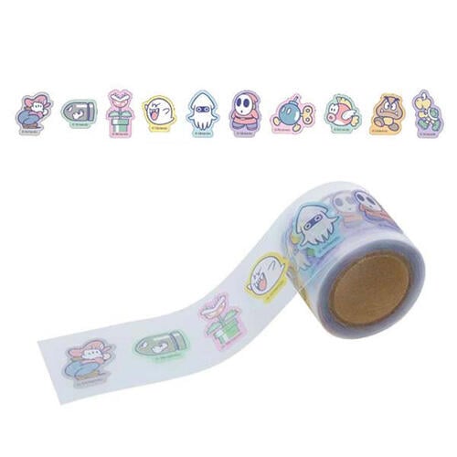 Super Mario超級瑪利歐 盒裝紙膠貼紙 敵人款