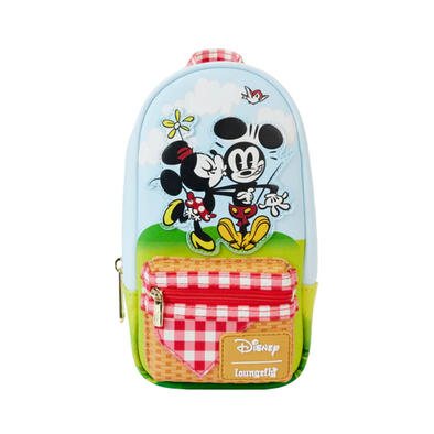 Loungefly Disney Mickey And Friends Picnic Mini Backpack Pencil Case