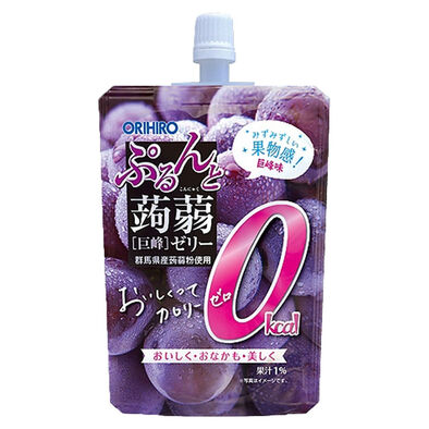 Orihiro Konjak 零卡路里巨峰提子味蒟蒻飲品 130G