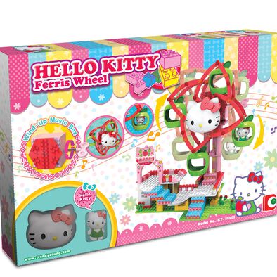 Hello Kitty吉蒂貓 積木系列 音樂摩天輪