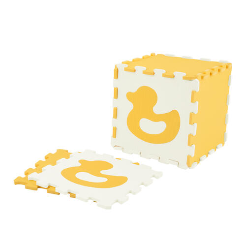 Baby Star 9塊裝動物併接遊戲地墊 - 橙鴨