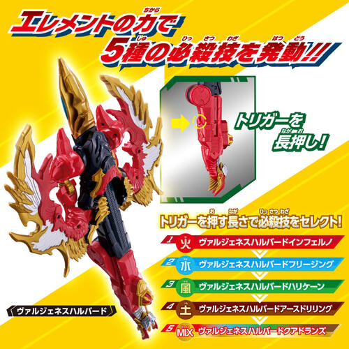 Bandai萬代 DX 奧米加重擊變身器 & Valgeness 終極套裝