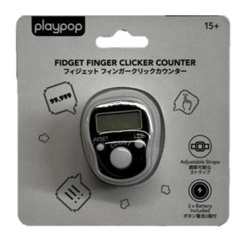 playpop Fidget Finger Clicker-White