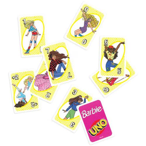 UNO Barbie Refresh 紙牌遊戲