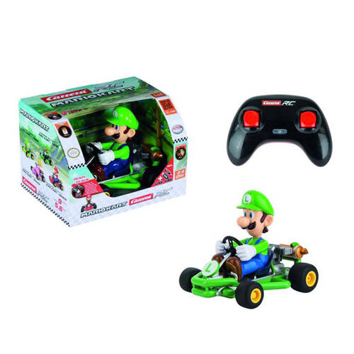 Carrera R/C 1:18 Mariokart - Pipe Kart, Luigi
