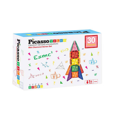 Picasso Tiles 磁力片積木玩具 - 迷你磁鐵 30塊套裝