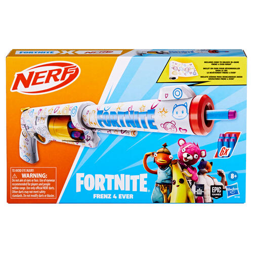 NERF熱火 要塞英雄 Frenz 4 Ever 發射器