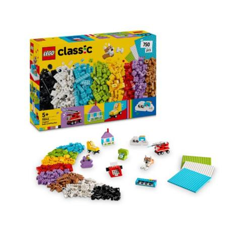 LEGO樂高經典系列 玩樂創意拼砌盒 11044