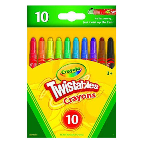 Crayola 10 Count Mini Twistables Crayons