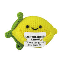 playpop Diy Crochet Keyring - Lemon