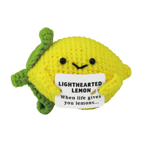 playpop Diy Crochet Keyring - Lemon