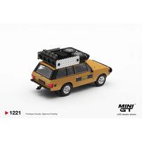  (Pre-order) MINI GT Range Rover 1981 Camel Trophy Sumatra K.Stoppa & A.Valldorf /Blister Packaging (Expected July 2026)