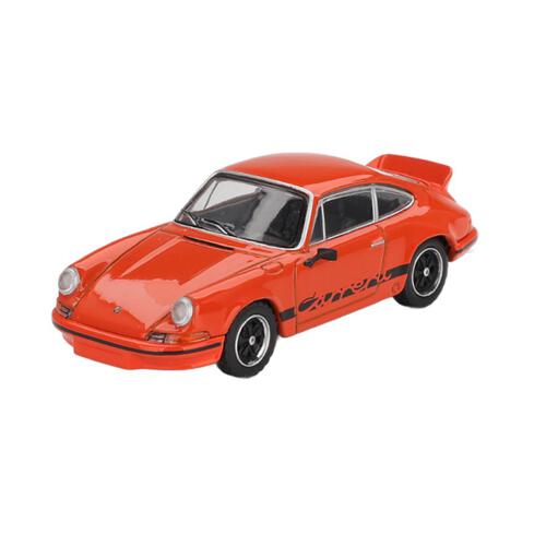 Mini GT Porsche 911 Carrera Rs 2.7 Tangerine with Black Livery / Blister Packaging