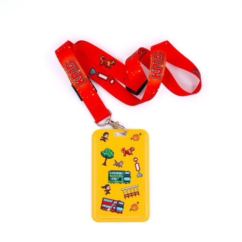 KMB九巴 咭套 - 黃色 (KMB in Pixelland)