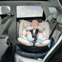 Baby Star Sedona 360 i-Size ISOFIX 成長型汽車安全座椅 – 沙色