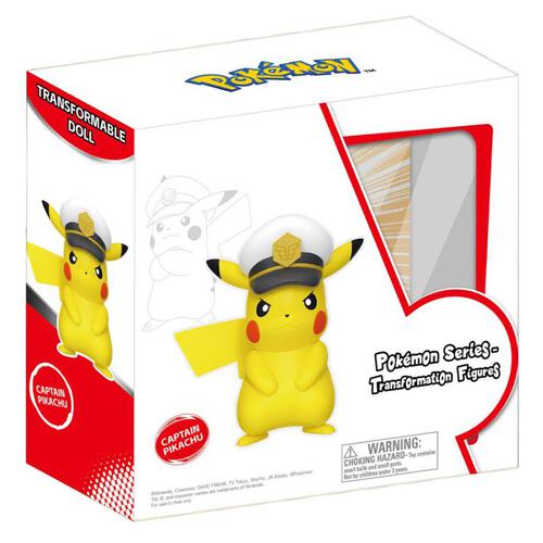 Pokemon Transformation Figure - Captain Pikachu