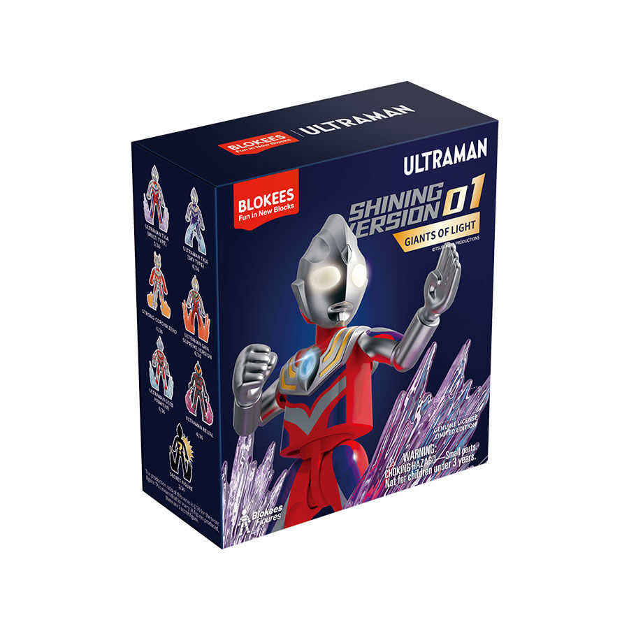 熱い販売 Blokees Ultraman Shining Version 01 Giants of Light 特撮
