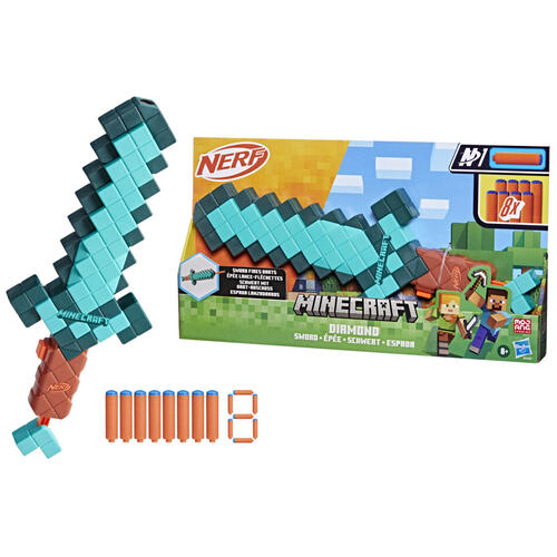 NERF Minecraft Sword