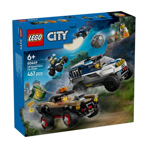 LEGO City Off-Road Police Car Chase 60449