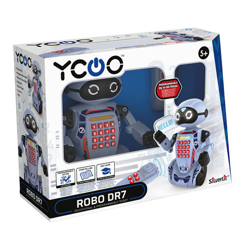Vandret kontrollere hektar SilverLit Robo DR7 Remote Control Programmable Robot | Toys"R"Us Hong Kong  Official Website