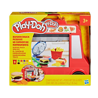Play-Doh培樂多 漢堡美食車玩具套裝