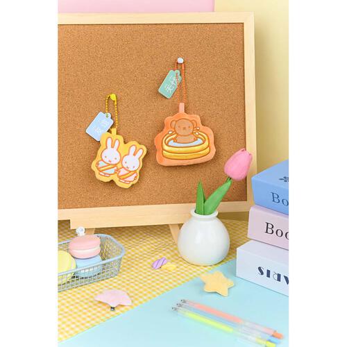 Miffy米菲 磁吸毛絨掛件第二彈(馬卡龍系列) - 盲盒 (單件裝)