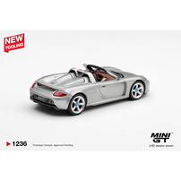 (網店預購) MINI GT Porsche Carrera GT GT Silver/ Blister Packaging (預計2027年2月發貨)