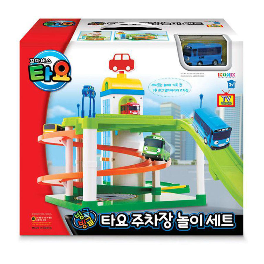 tayo parking lot playset