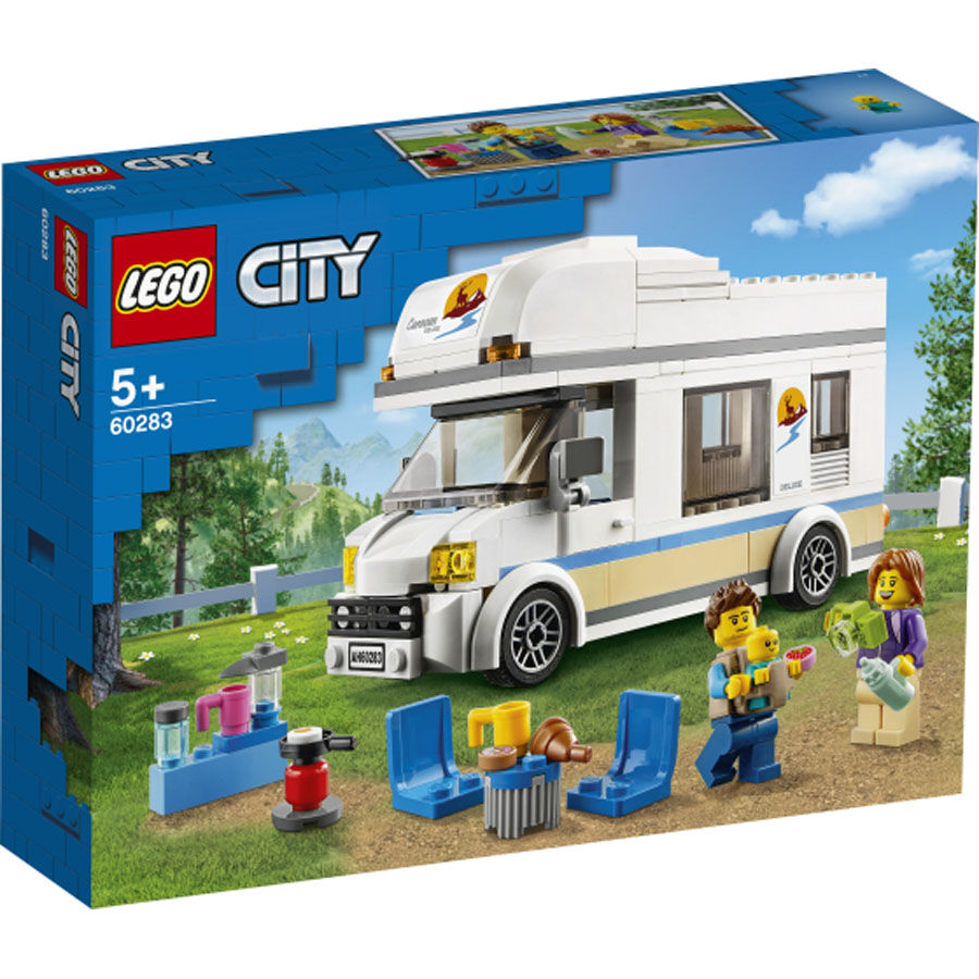 lego yellow camper van