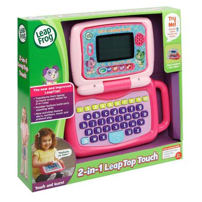 Leapfrog 2 In 1 Leaptop Touch (Pink)
