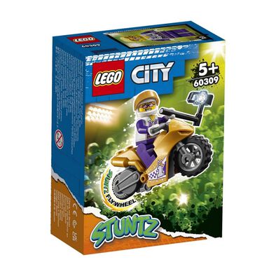 LEGO樂高城市系列 自拍人仔特技單車 60309