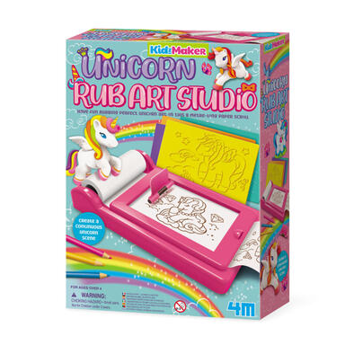 4M Unicorn Rub Art Studio