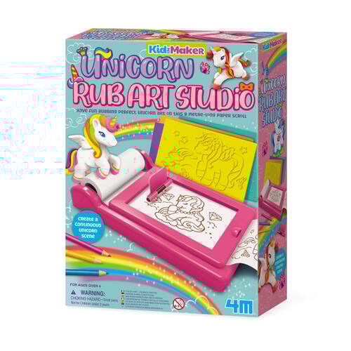 4M Unicorn Rub Art Studio