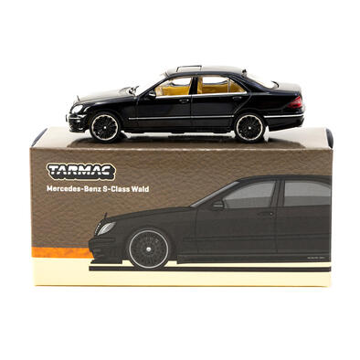 Tarmac Works 1/64 Mercedes-Benz S-Class Wald Black - Global64